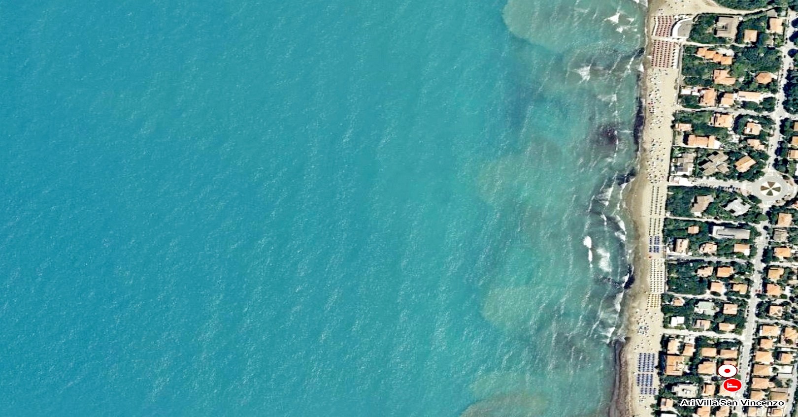 Spiaggia La Conchiglia San Vincenzo Villa Ari