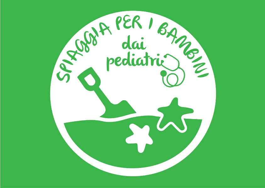 Bandiera verde spiaggia per bambibni La Conchiglia