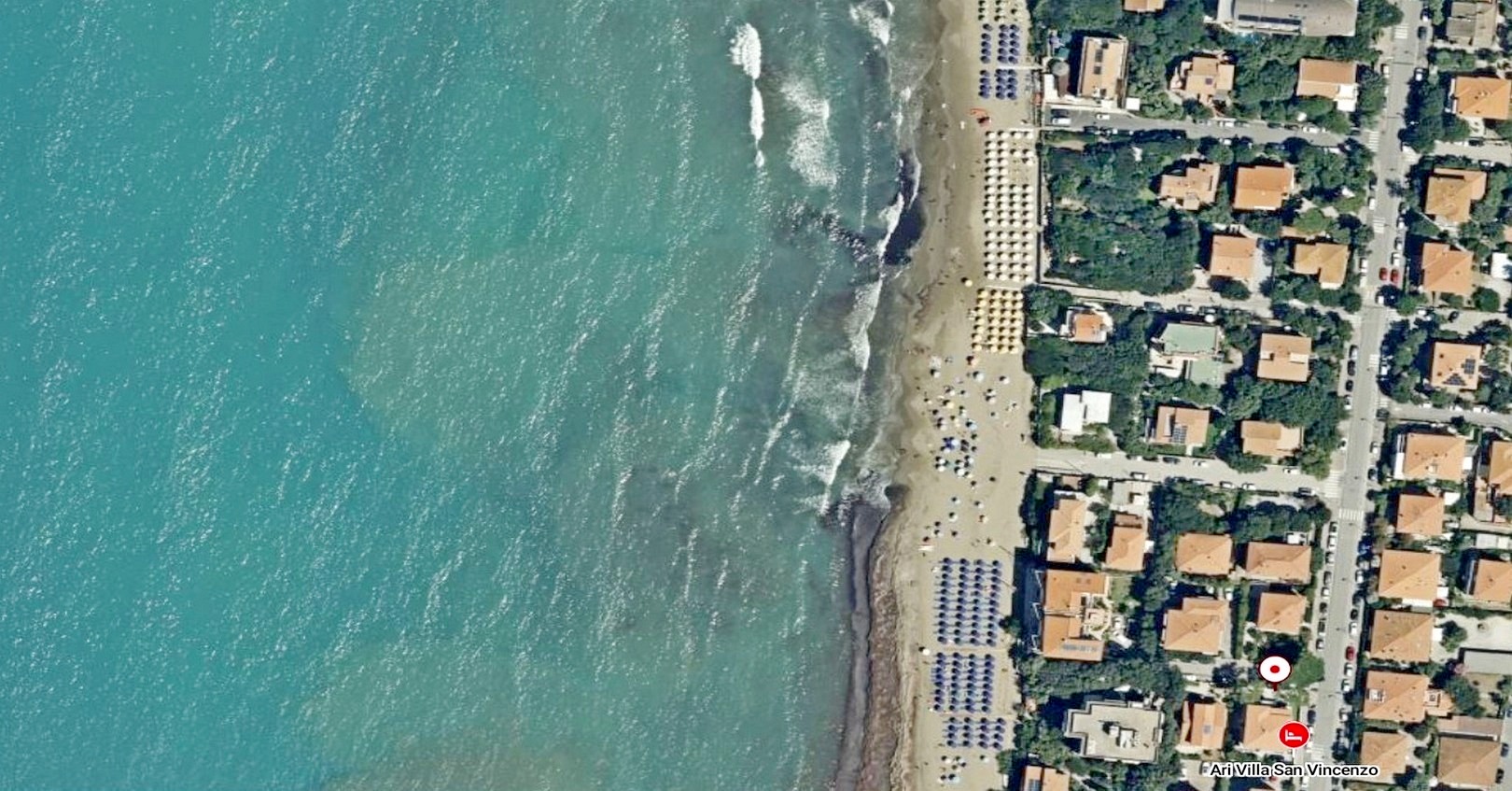 La Conchiglia beach