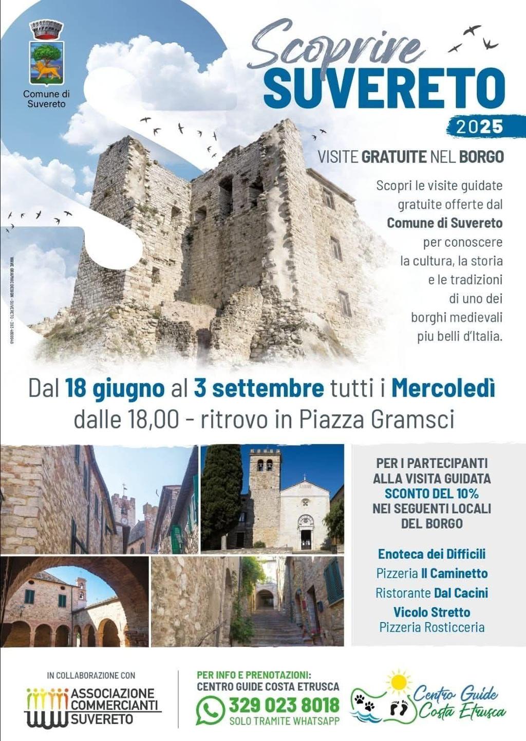 Locandina eventi Suvereto