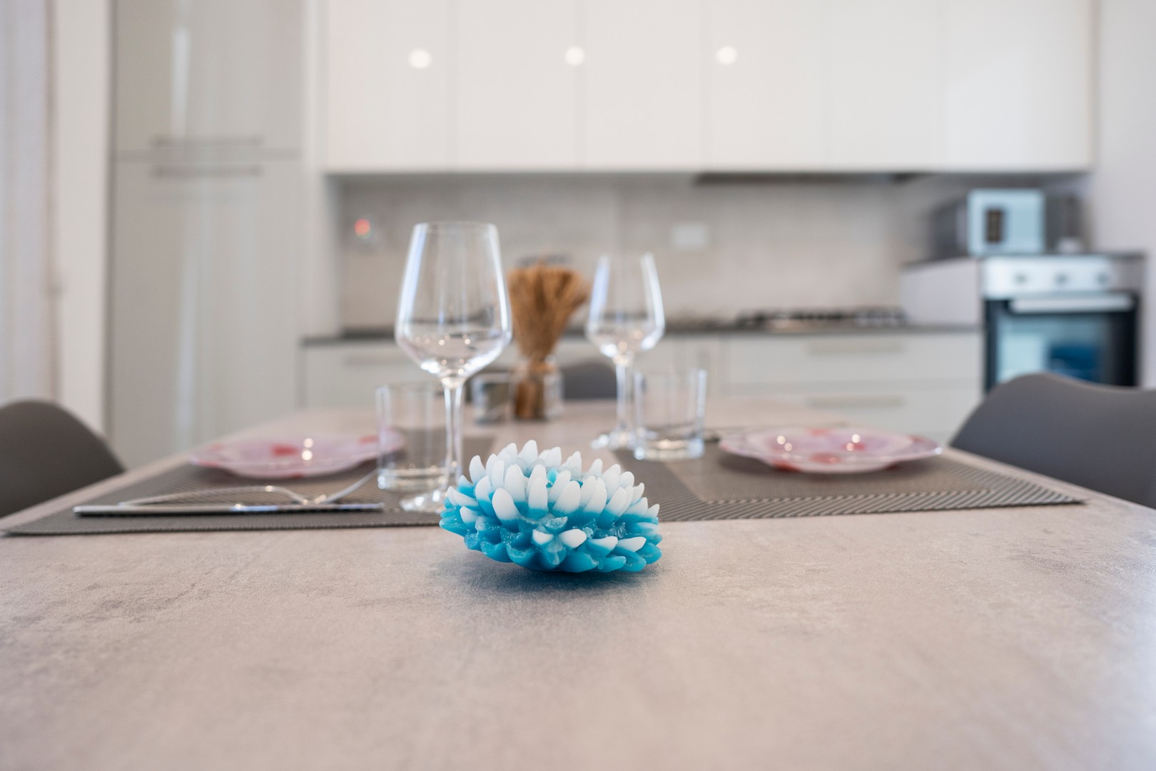Cucina e Soggiorno appartamento Elicriso Villa Ari San Vincenzo