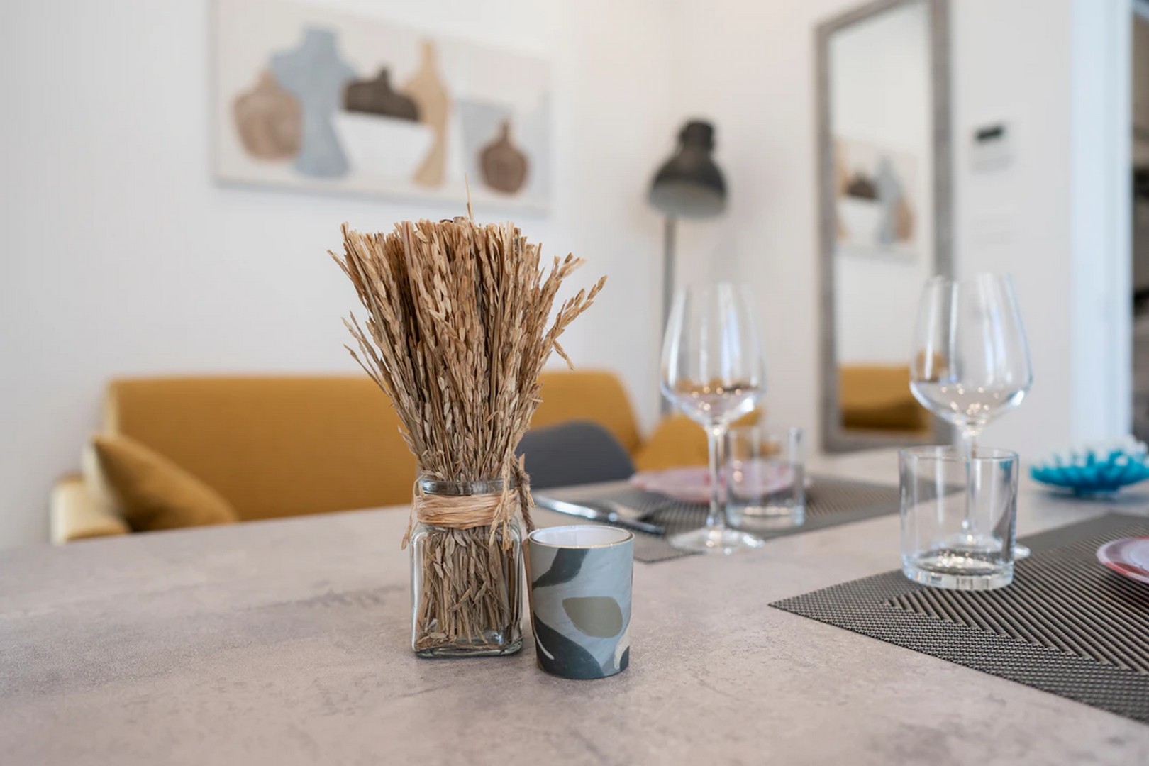 Cucina e Soggiorno appartamento Elicriso Villa Ari San Vincenzo