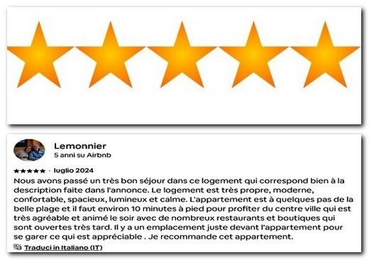 Testimonianze recensioni clienti