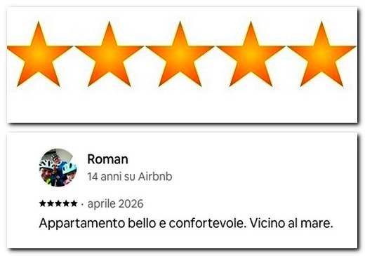Recensione ospite airbn
