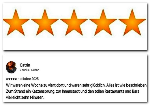 Recensione ospite airbnb