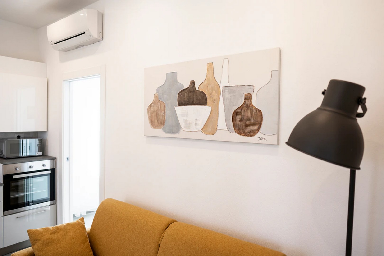 Cucina e Soggiorno appartamento Elicriso Villa Ari San Vincenzo