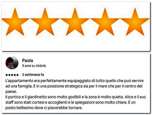 Testimonianze recensioni clienti