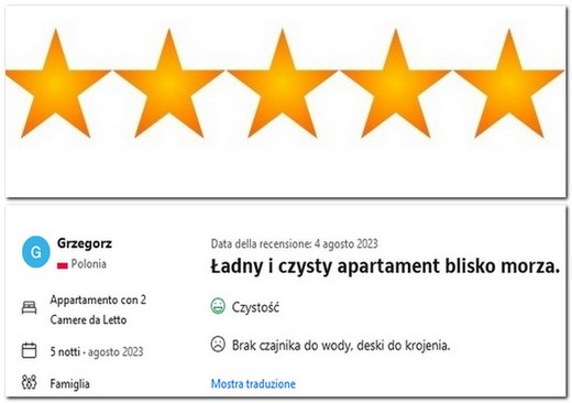 Testimonianze recensioni clienti