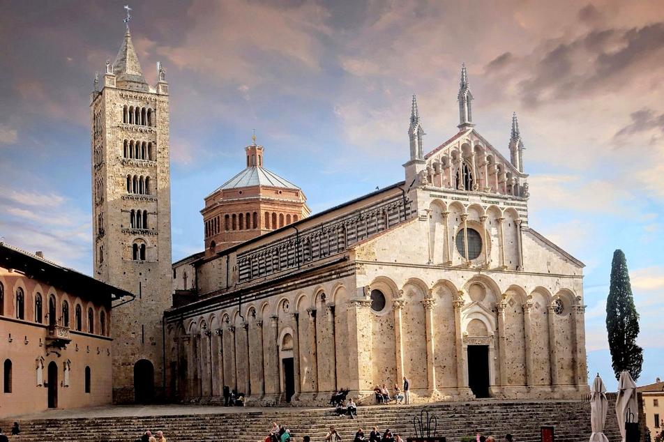 Massa Marittima panorama Duomo