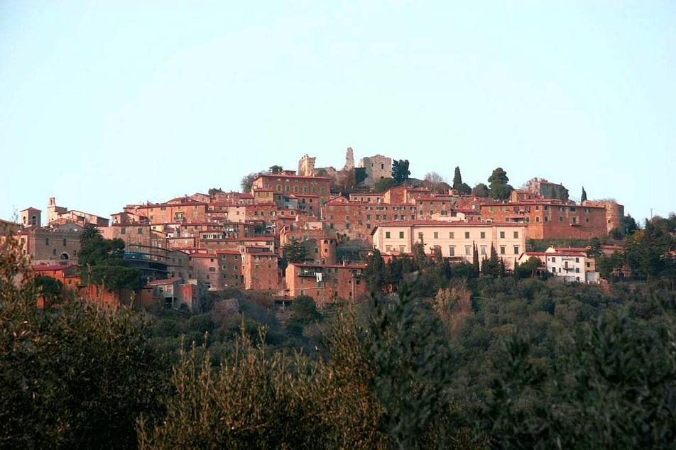 Campiglia Marittima panoramic view