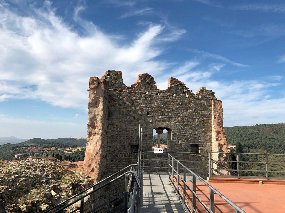 Campiglia Marittima panorama della Rocca