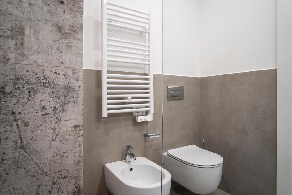 Bathroom apartment Lentisk Villa Ari San Vincenzo