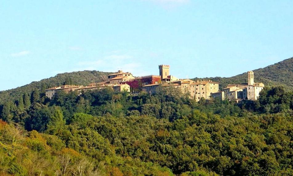 Vista panoramica di Querceto