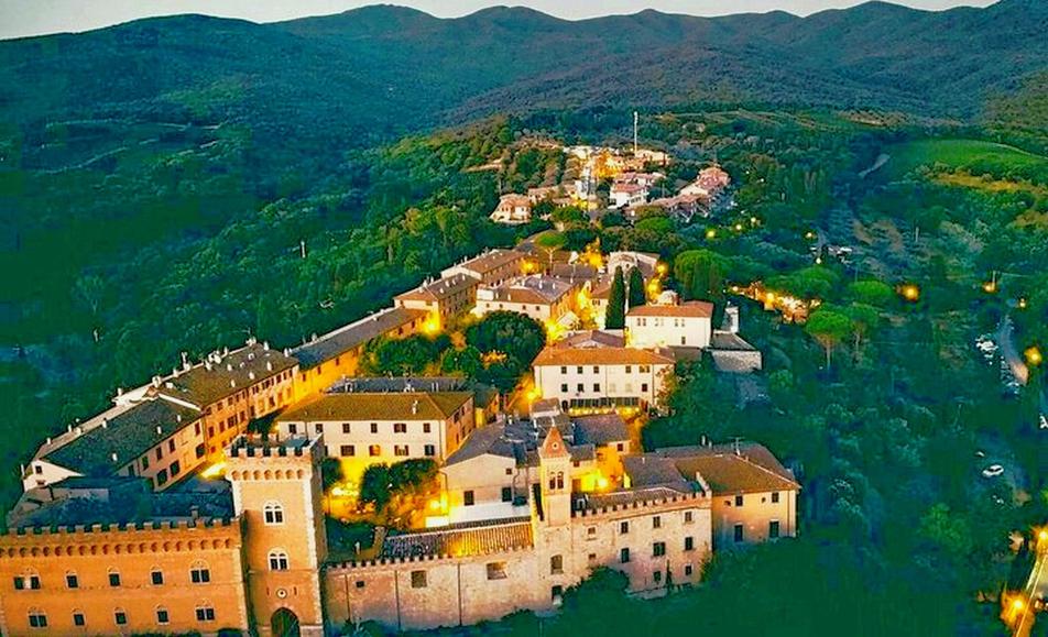 Bolgheri veduta panoramica